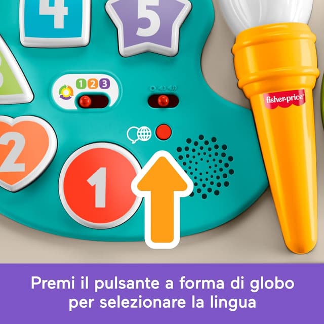 Detalle de Fisher-Price Tavolino attività 4 in 1 JGW87