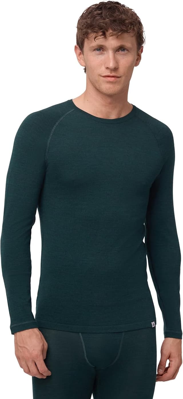 Detalle de DANISH ENDURANCE T-shirt thermique en laine mérinos (manches longues) pour homme