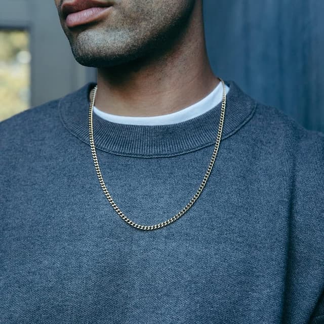 Detalle 2 de MVMT 28200136 Collar cadena oro 61 cm