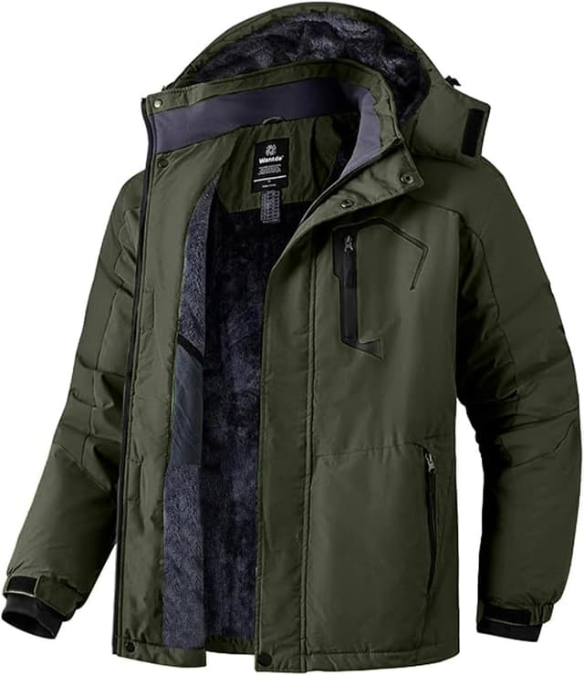 Thumbnail 6 de Wantdo Giacca da Sci invernale impermeabile uomo