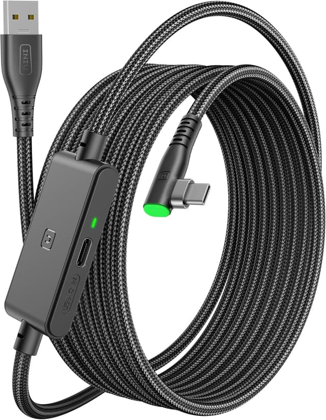 Detalle de INIU Cable Link 5m USB 3.0 a USB-C para Oculus Quest