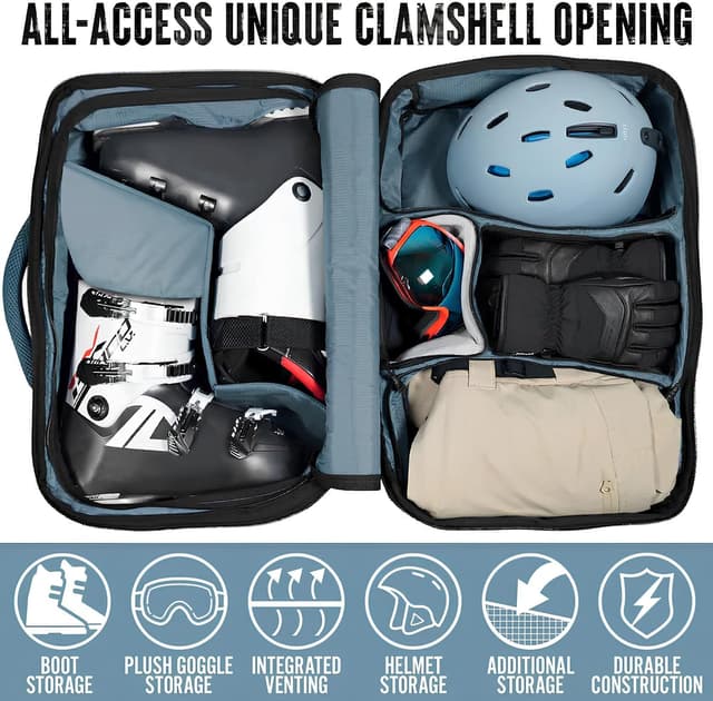 Detalle 2 de Wildhorn Brimhall Ski Boot Bag for Travel