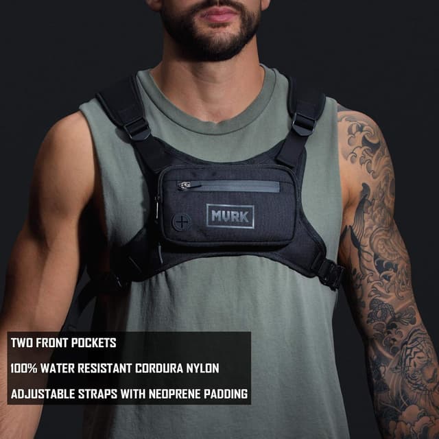 Thumbnail 6 de MVRK Water Resistant Chest Pack running vest