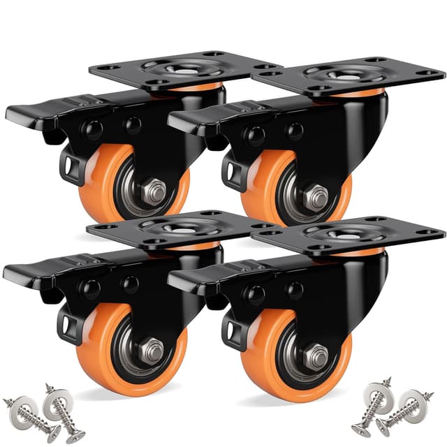 Detalle de Asibaade ruote girevoli 360° 50 mm