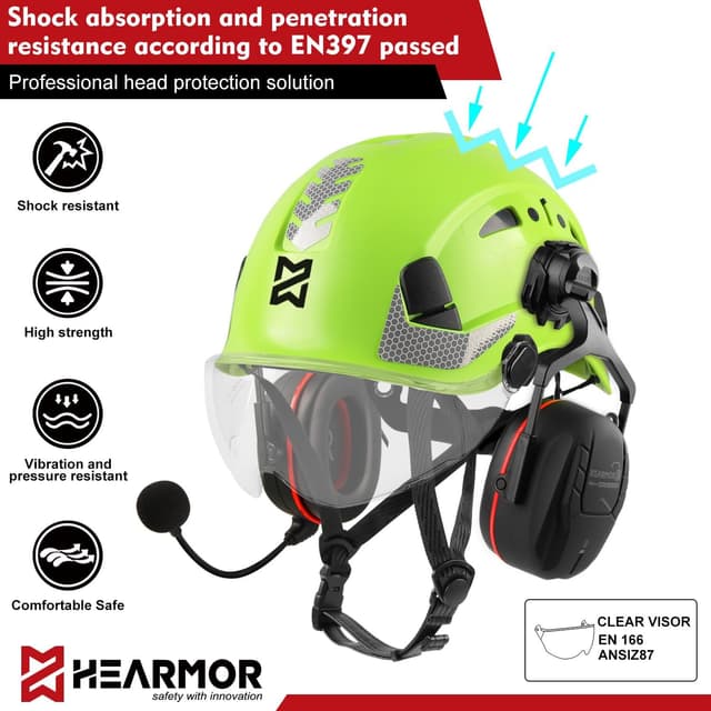 Thumbnail 3 de HEARMOR Mervex Vent Air Helmet