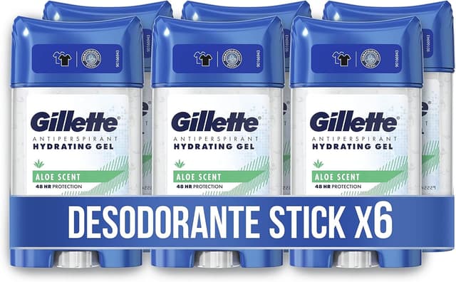 Imagen de Gillette Hydra Gel Desodorante 70 ml x6 en OfertitasTOP