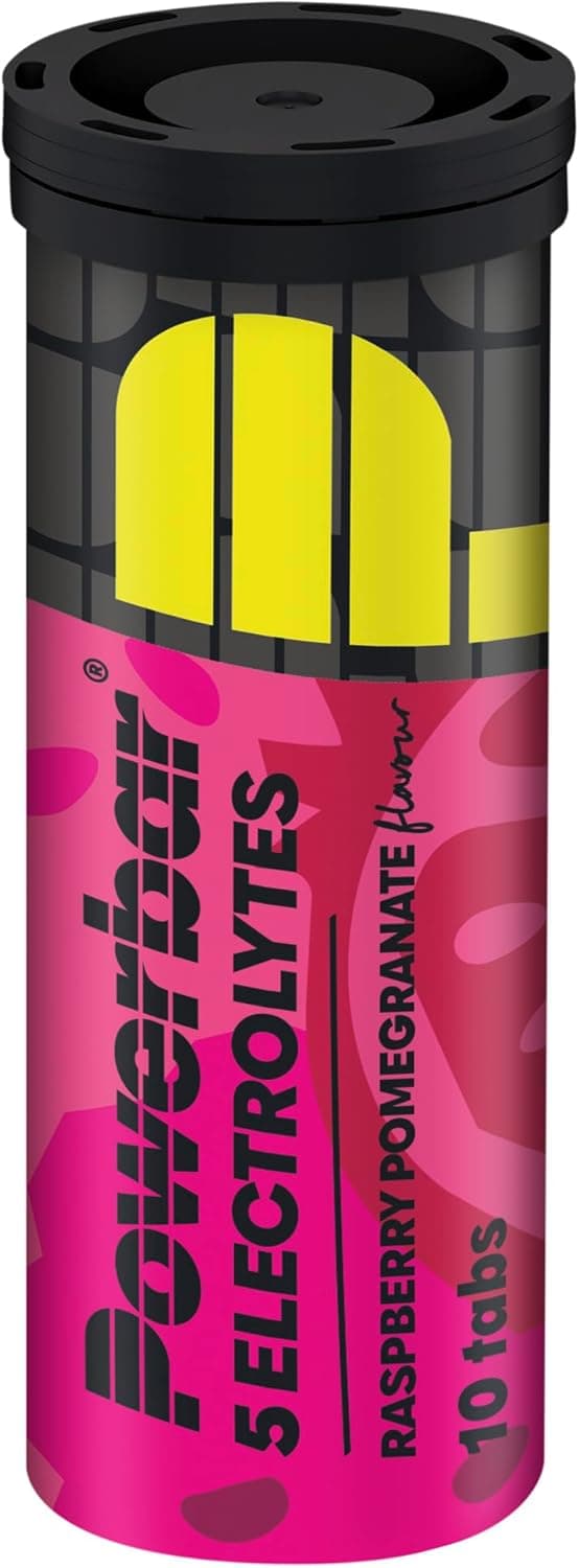 Thumbnail 1 de PowerBar 5 Electrolytes Raspberry Pomegranate 12x10Tabs - Refresca tu energía 🍹