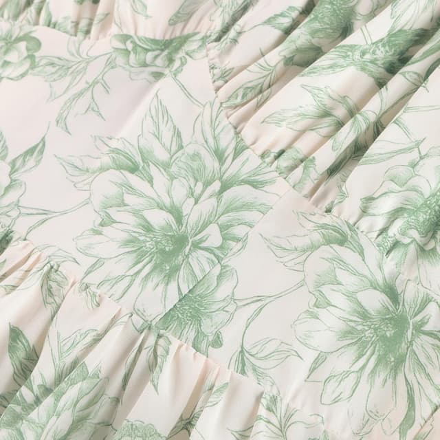 Detalle de SCARLET DARKNESS Robe d’été décontractée pour femme sans manches à motif floral