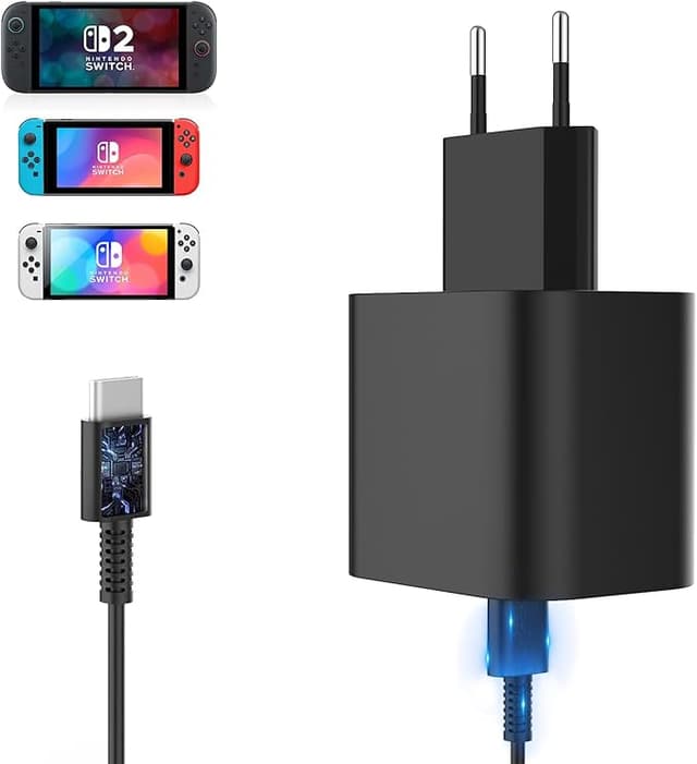 Imagen de Cargador Switch 2 ⚡ Adaptador Rápido para N-Switch Dock en OfertitasTOP