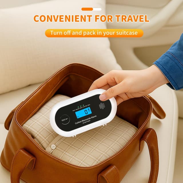 Thumbnail 6 de Alertlink VC22R Carbon Monoxide Detector 10‑Year LCD