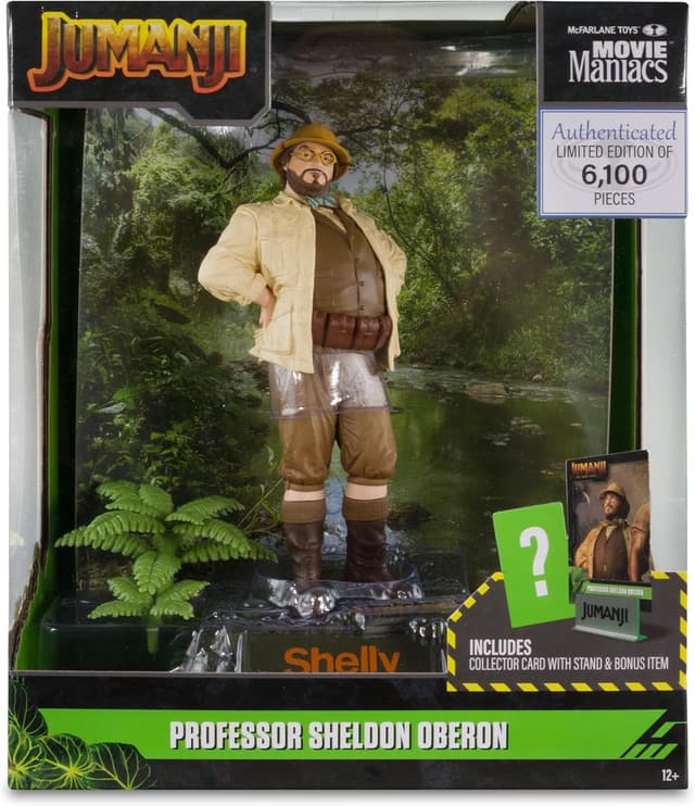 Thumbnail 6 de McFarlane Toys Profesor Sheldon Oberon Jumanji 6" 🧙