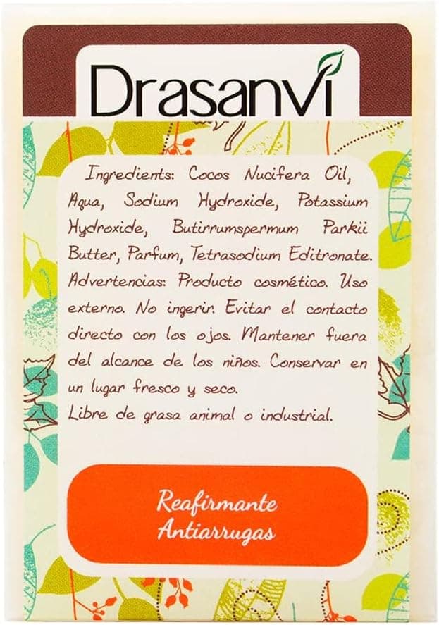 Detalle 2 de DRASANVI JABON KARITE 100G nutritivo para pieles secas