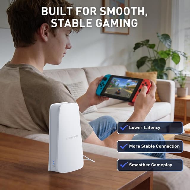 Detalle 2 de PRISMXR Puppis S1 Lite VR Router Replace Link Cable for Meta Quest 3S/3/2/Pro (Wi‑Fi 6, up to 1500 Mbps)