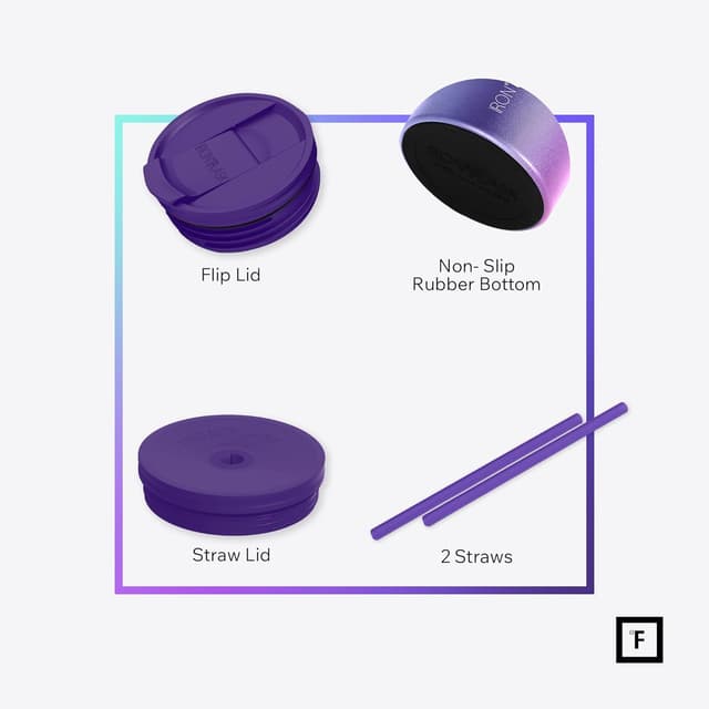 Detalle 1 de IRON °FLASK Co-Pilot 40 Oz Travel Mug