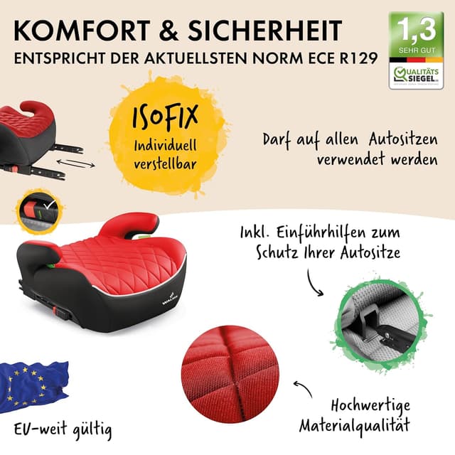 Detalle 2 de WALSER Andy ISOFIX Sitzerhöhung 125-150 cm
