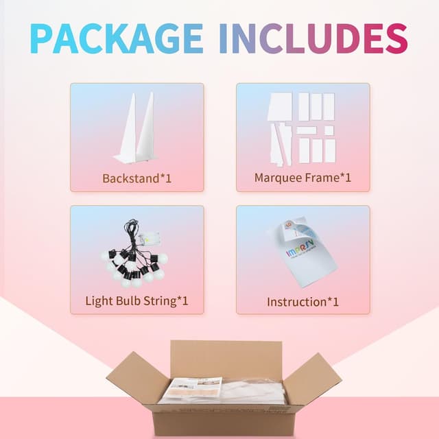 Detalle 2 de imprsv 4FT Marquee Letter C