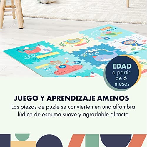 Thumbnail 6 de Babify Alfombra Puzzle Toy Planet 165×165 cm para bebés