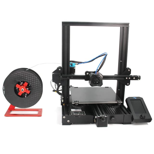 Detalle 2 de Yeebyee Upgrade Filament Spulenhalter-Kit mit Basis und Lager (für Ender 3/3 V2/3 Pro, Ender 5, CR-10)