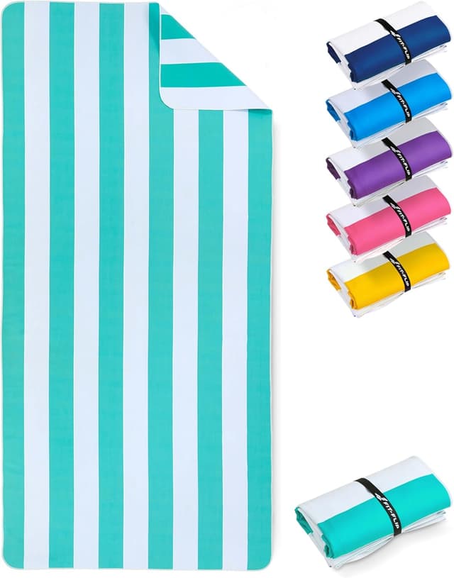 Detalle de Fit-Flip Strandtuch XXL 200x90 cm aus Mikrofaser