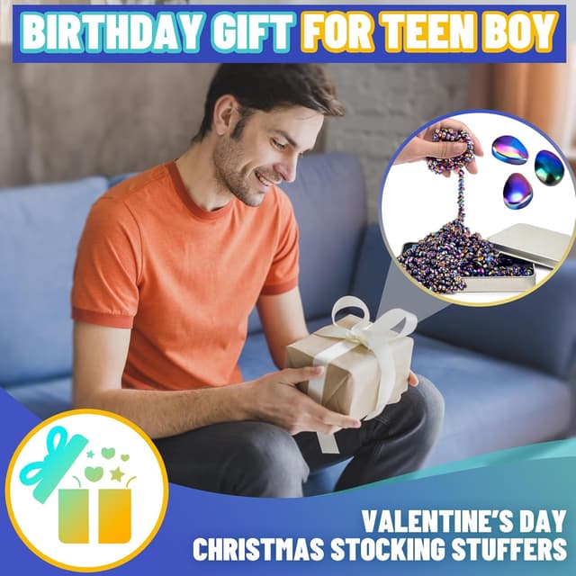 Thumbnail 5 de Chilvil 500pc Magnetic Fidget Toy 🧲