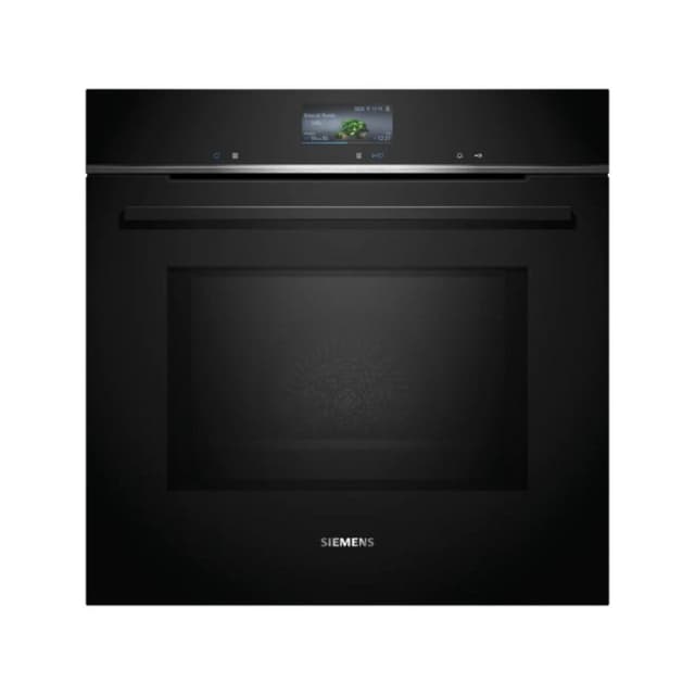Detalle de Siemens HM736GAB1 horno eléctrico empotrable 67 L negro multifunción con microondas y Home Connect