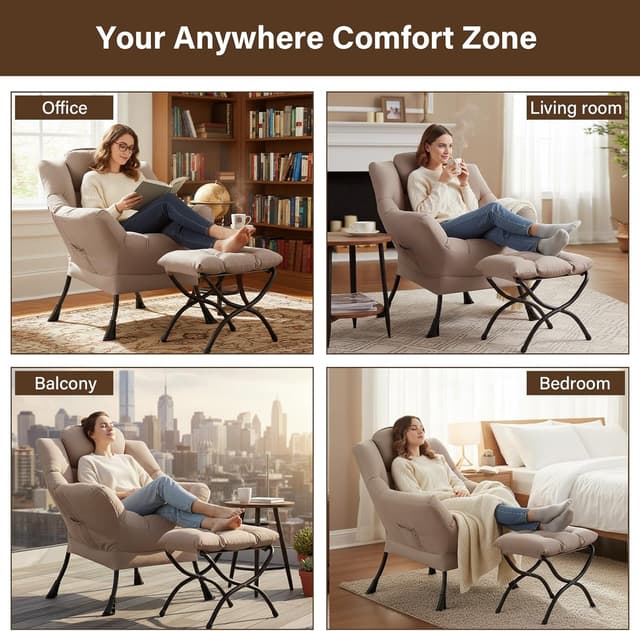 Thumbnail 5 de Welnow Lazy Chair 400 lb capacity