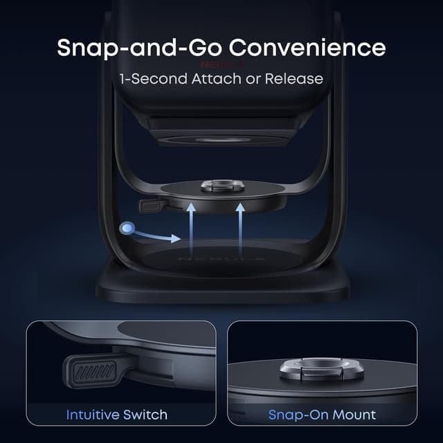 Detalle de NEBULA Gimbal Stand 6.8 kg projector mount