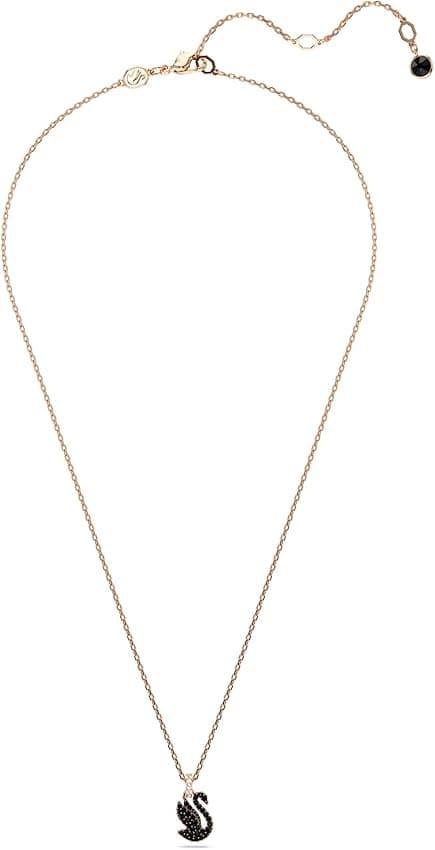 Detalle 2 de Swarovski Colgante Swan colgante 1 pieza Negra