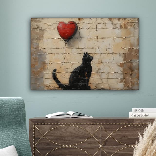 Thumbnail 4 de MuchoWow Impression sur Toile 60x40 cm