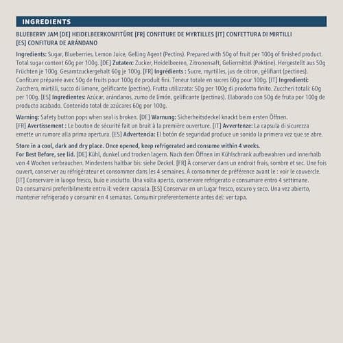 Thumbnail 4 de Confiture de myrtilles by Amazon, 454 g 🍓