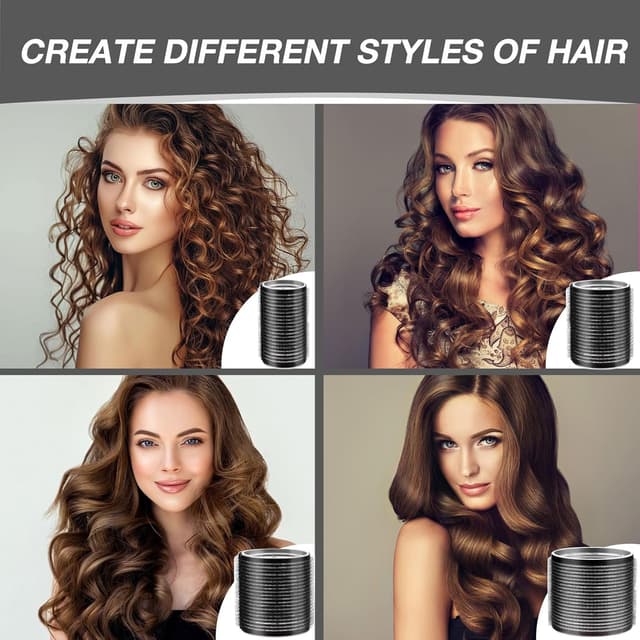 Thumbnail 2 de 50 Stück Lockenwickler 4 Größen 💇