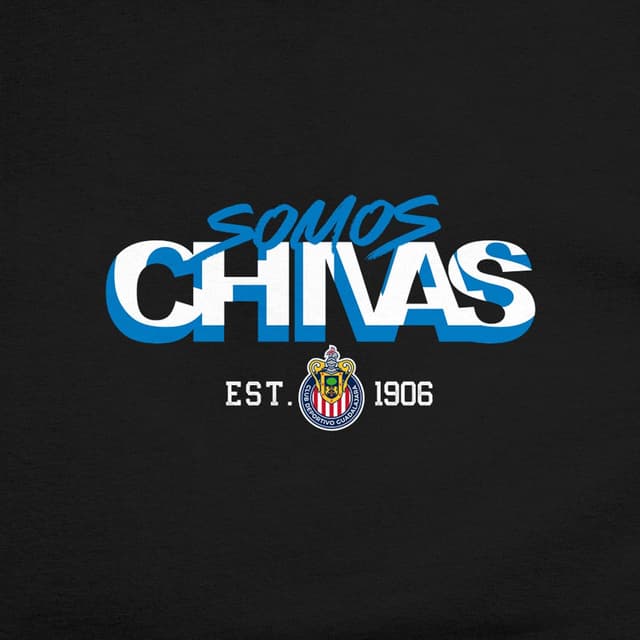 Detalle de Icon Sports Official Club Deportivo Guadalajara (Chivas) 100% Cotton T-Shirt for Adults (Unisex)