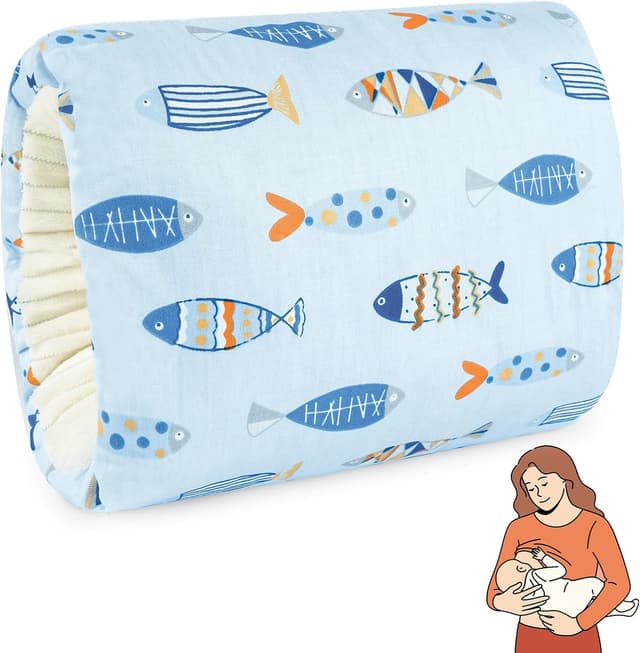 Detalle de Aolso Almohada de lactancia pequeña Pez