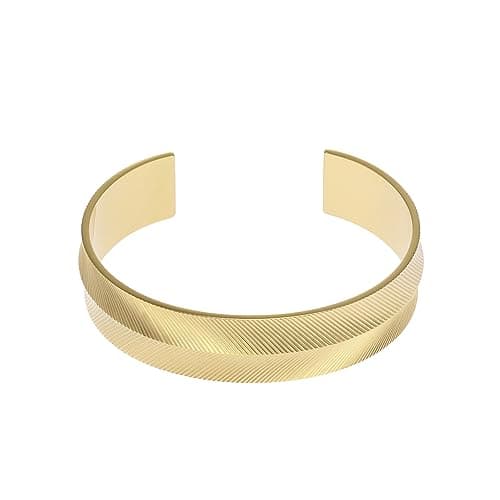 Imagen de Fossil Pulsera brazalete acero inoxidable para mujer 💍 en OfertitasTOP