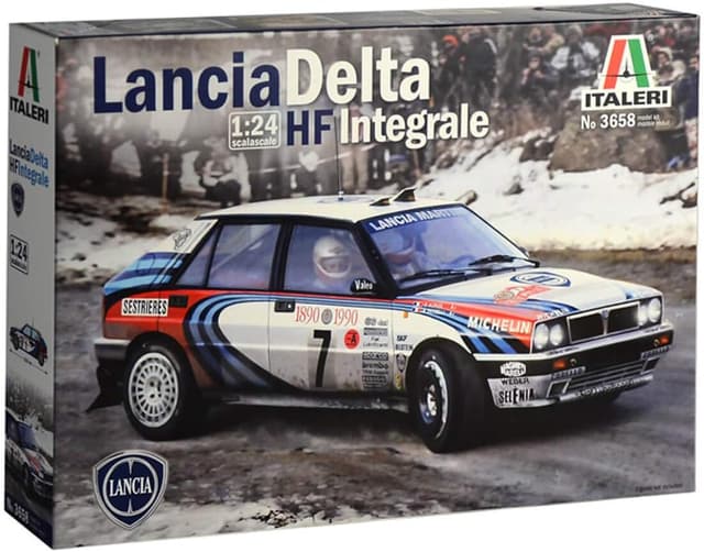 Detalle 2 de Italeri Lancia Delta HF Integrale 1990 1:24