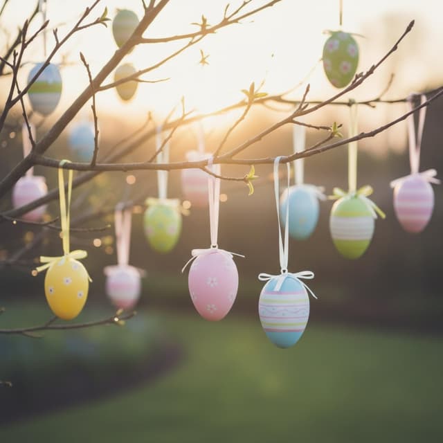 Detalle de com-four® 36x cintres de Pâques 36 pièces 🐣