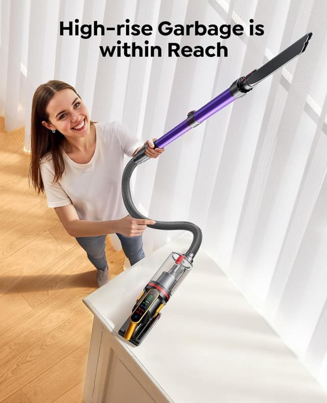 Detalle 2 de Cordless Vacuum Cleaner 50KPA 65 mins battery 🧹