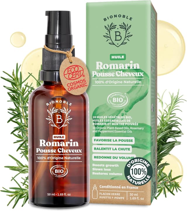 Imagen de BIONOBLE Huile de Romarin pour cheveux 50 ml en OfertitasTOP