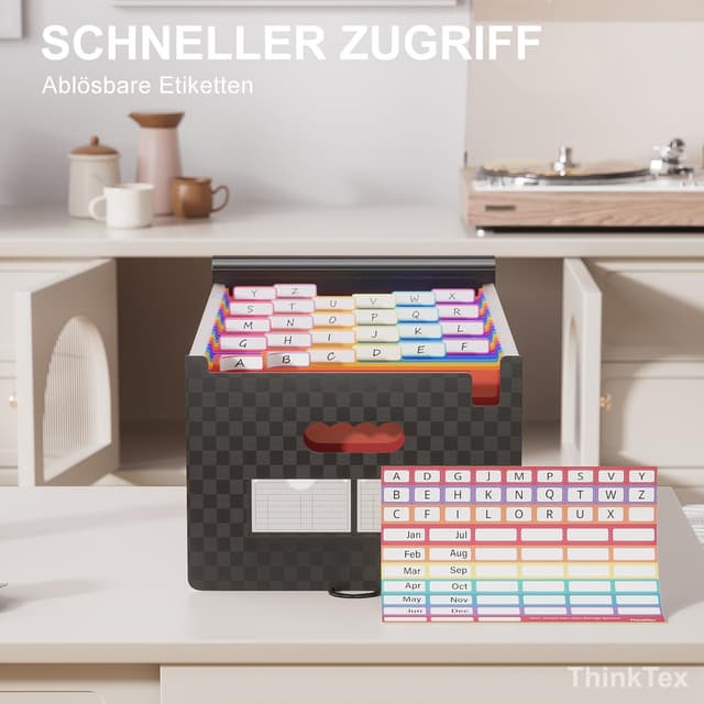 Detalle de ThinkTex Dokumentenmappe A4 26 Taschen