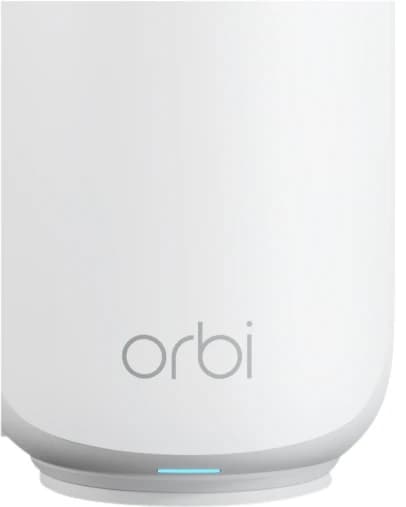 Detalle de Netgear Orbi RBE372 (Wi-Fi 7) mit 2 Stationen aus der Orbi 370 Serie