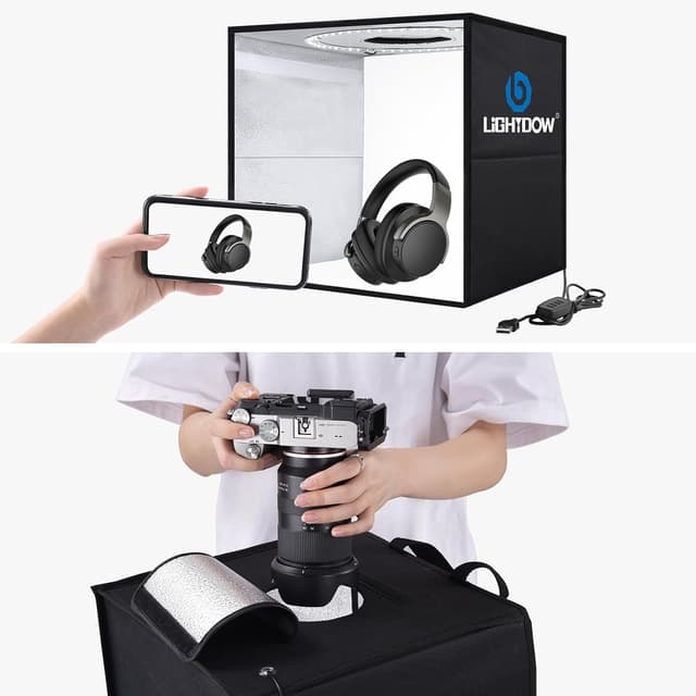 Thumbnail 6 de Lightdow Light Box Photography 30cm LED kit