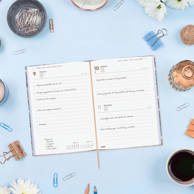 Detalle de Finocam Agenda 2026 1 Día Página