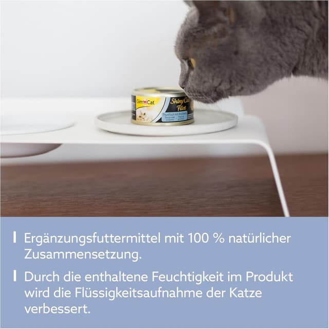 Thumbnail 2 de GimCat ShinyCat Filet 24 Dosen Katzenfutter 🐱