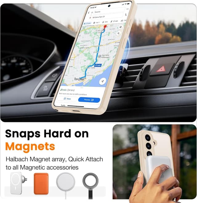 Thumbnail 3 de BPOASE Magnetic Case for Samsung Galaxy S26 Ultra