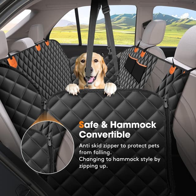 Thumbnail 2 de JOEJOY Dog Car Seat Cover 55.9in