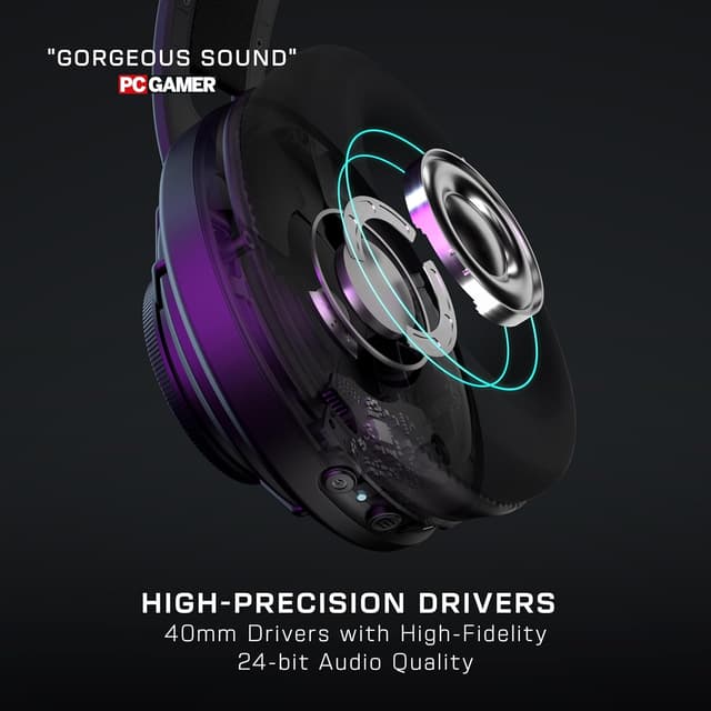 Detalle de Turtle Beach Atlas Air Kabelloses PC-Headset 301 g