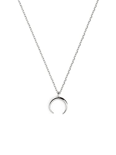 Detalle de SINGULARU Moonset Collar media luna 1,6 cm
