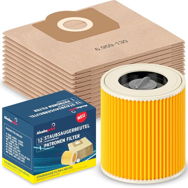 Thumbnail 6 de Kärcher WD3 Filterset 3x Patronenfilter passend