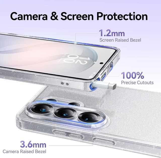 Thumbnail 6 de CASEKOO Pearl Glitter Case for Galaxy S26 Ultra