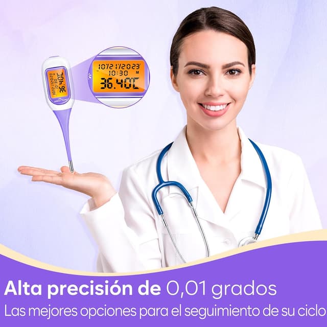 Thumbnail 6 de Easy@Home Termómetro Basal Precisión ±0,01 °C